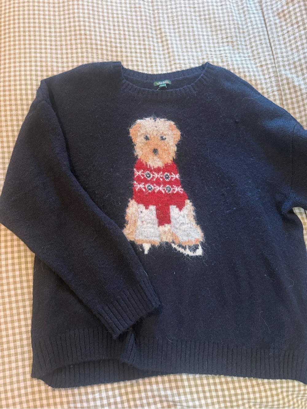 Wild Fable navy blue dog sweater